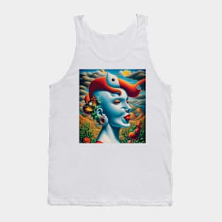 Neo-Surrealist Composition No. 1 Tank Top